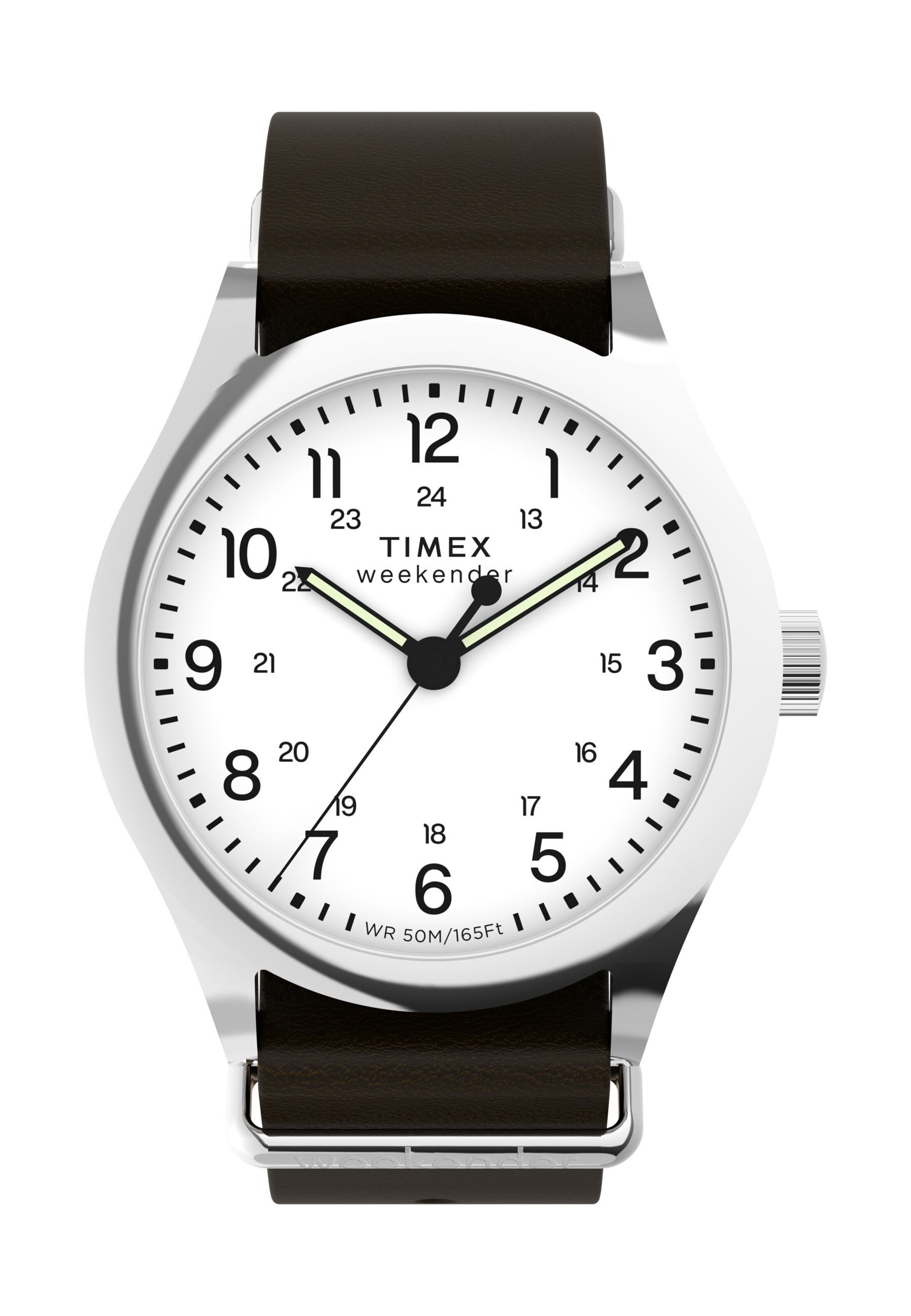 TIMEX Analogt ur ' Timex Weekender New England 3 Hand ' i brun, Produktvisning