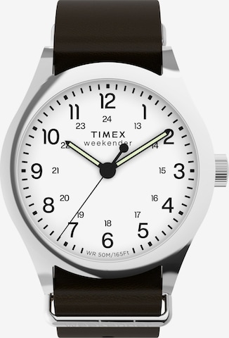 Montre à affichage analogique ' Timex Weekender New England 3 Hand ' TIMEX en marron : devant