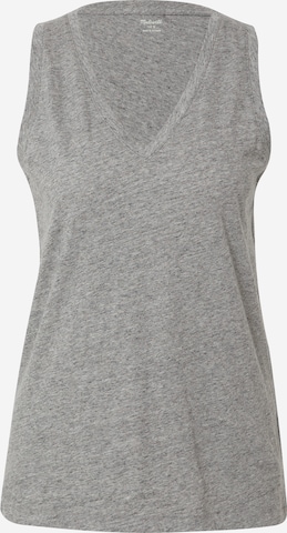 Madewell Top 'WHISPER SHOUT' - szürke: elől