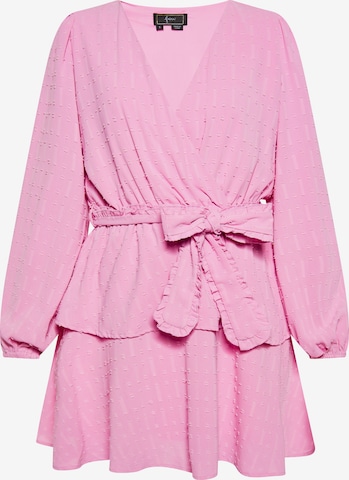 faina Kleid in Pink: Vorderseite