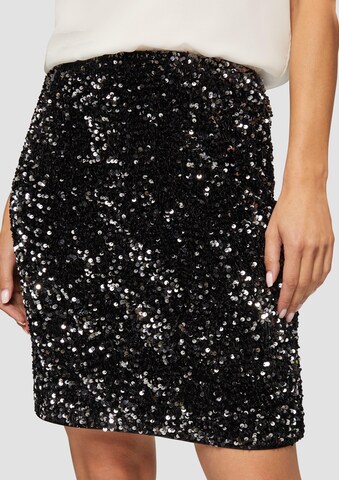 s.Oliver BLACK LABEL Rok in Zwart