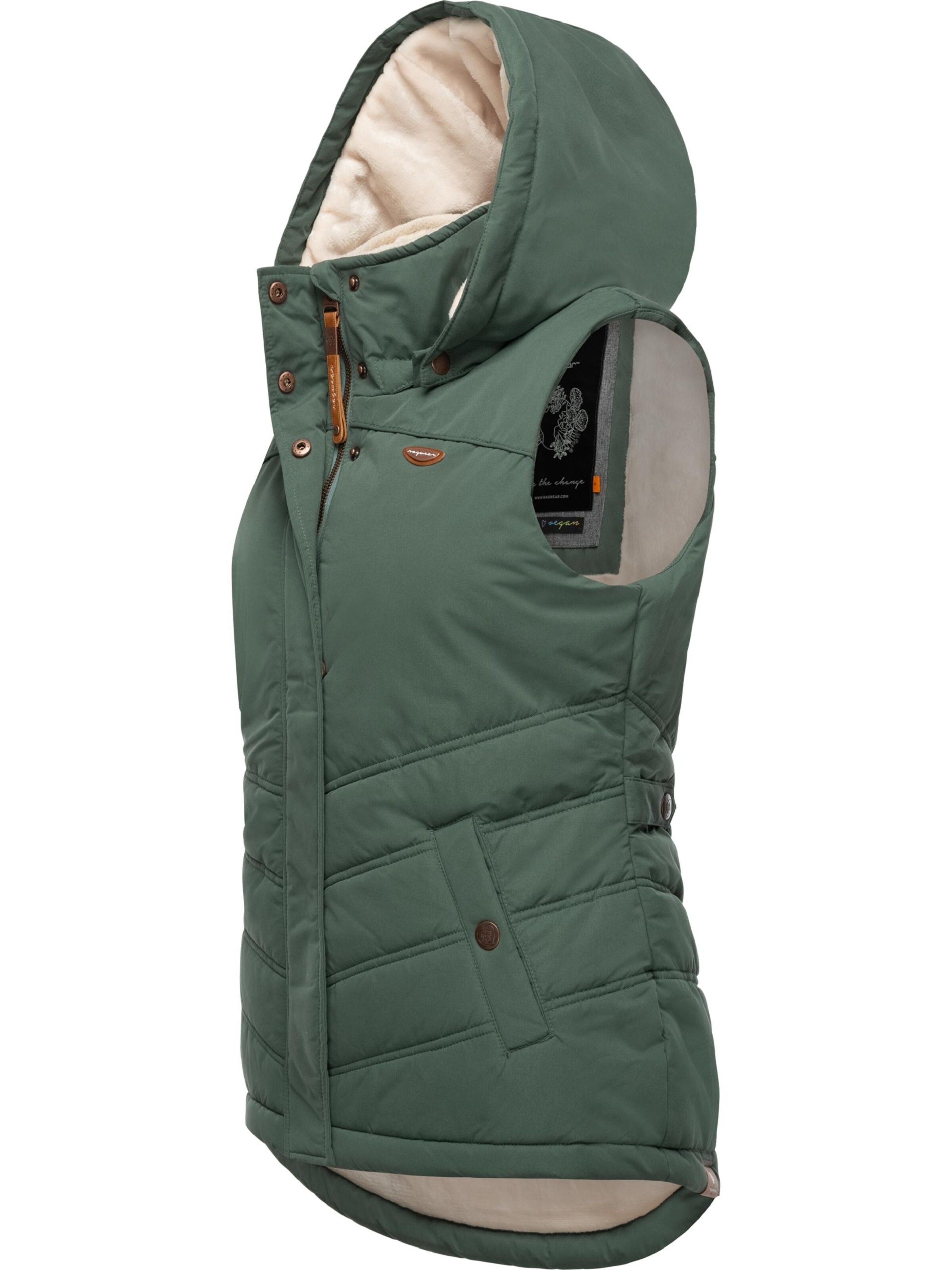 Ragwear Жилетка 'Hesty' в Зеленый