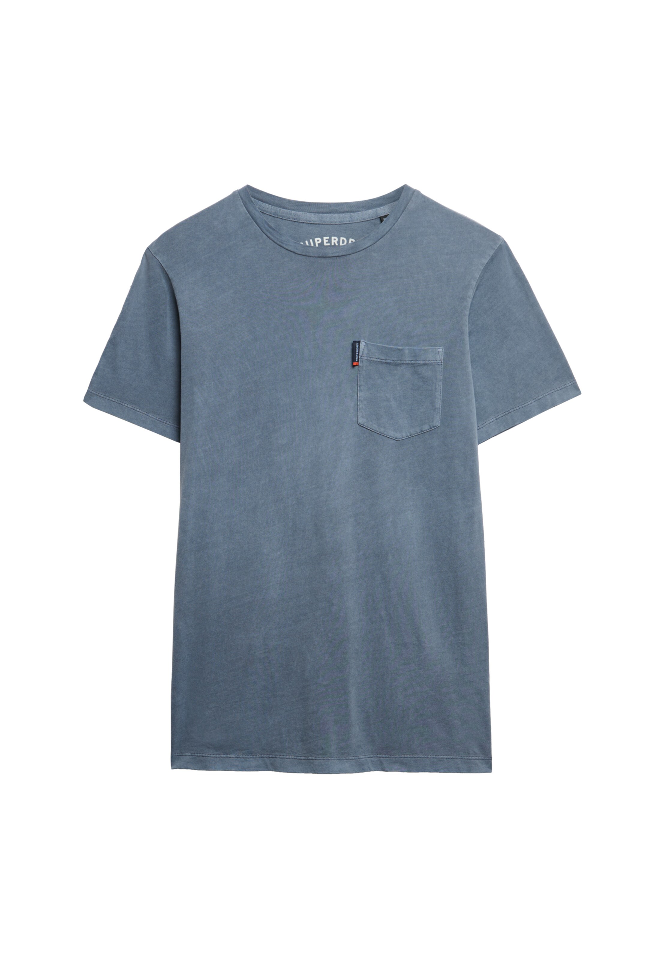 Superdry & Co Shirt 'Essential' in Blue: front