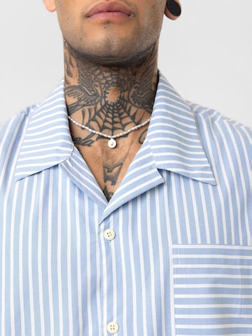 Dandalo Regular fit Button Up Shirt 'GEERT' in Blue