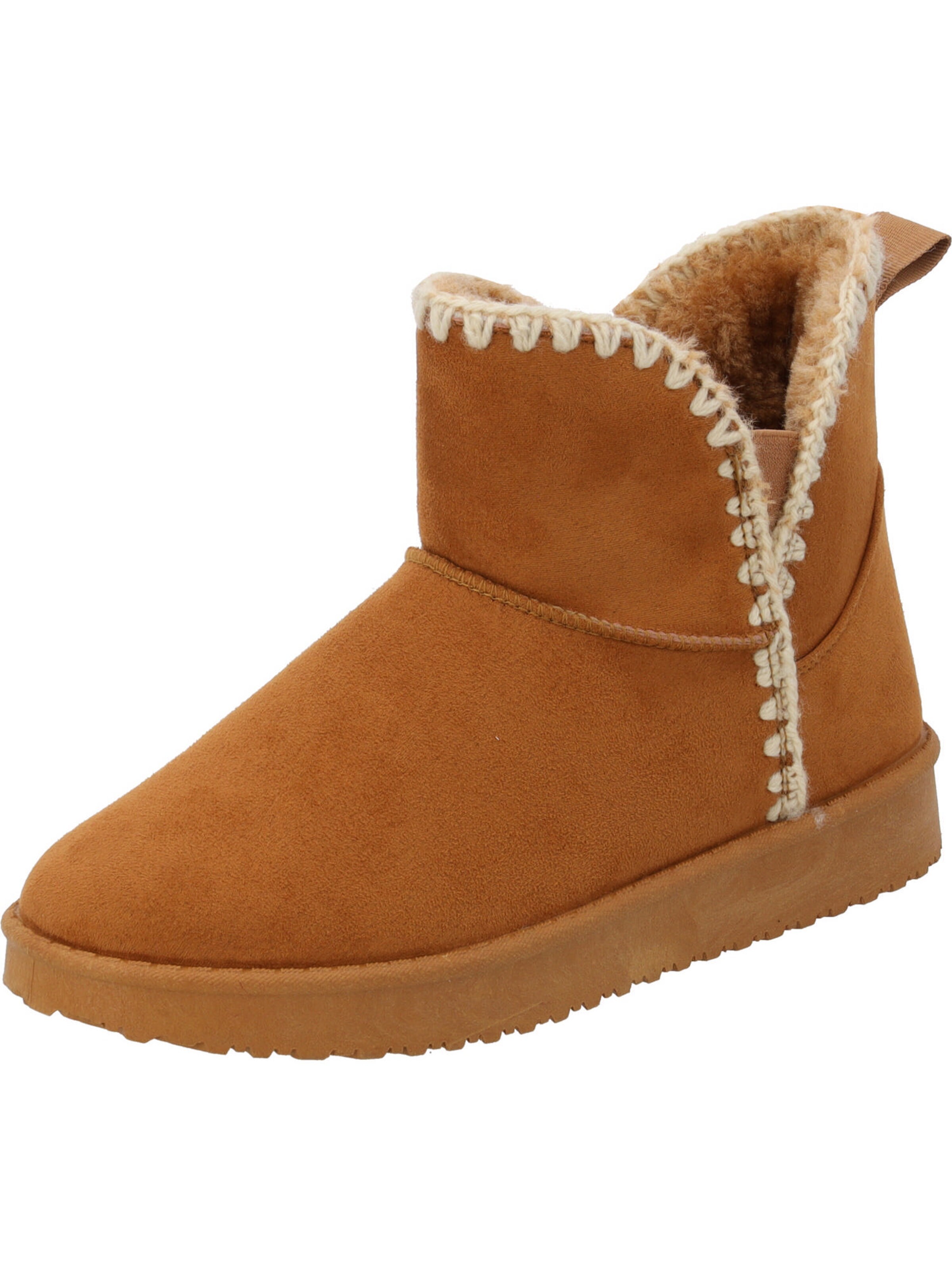 Palado Snowboots 'Palado Sidome' in Beige: voorkant