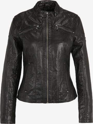 H.I.S Between-Season Jacket in Black: front