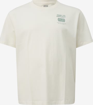 T-Shirt s.Oliver Men Big Sizes en beige : devant