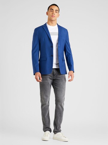 Calvin Klein Regular Fit Sakko in Blau