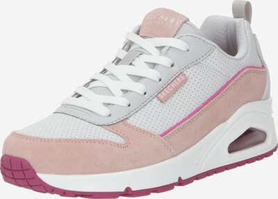 SKECHERS Sneaker in hellgrau / pink / altrosa / offwhite, Produktansicht