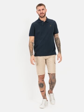 CAMEL ACTIVE Poloshirt in Blau