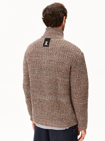 ARMEDANGELS Knit Cardigan in Brown