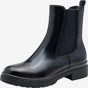Chelsea Boots Tamaris en bleu : devant