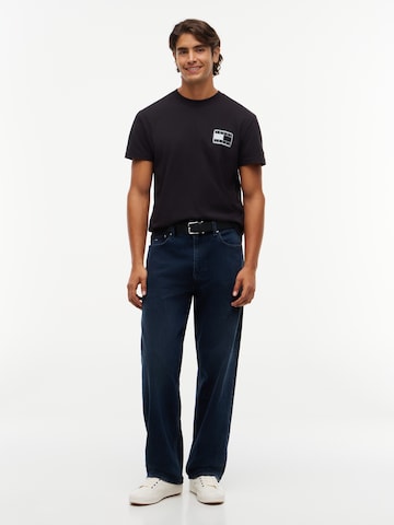 Tommy Jeans Bluser & t-shirts i sort: forside