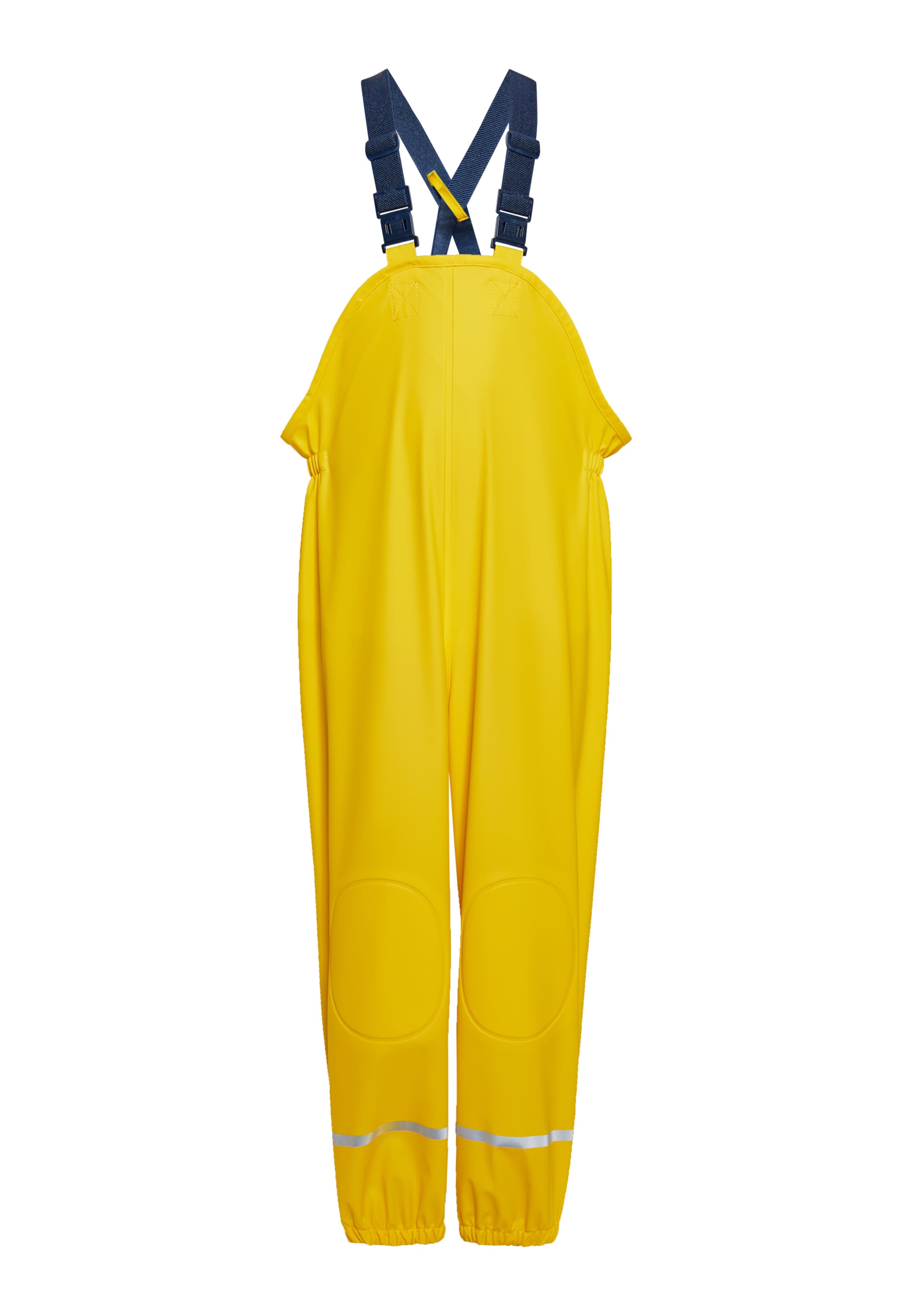 Schmuddelwedda Funktsionaalsed püksid, värv kollane: eest vaates