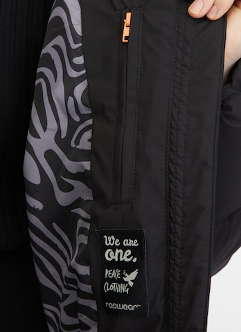 Ragwear Raincoat 'Patrise' in Black