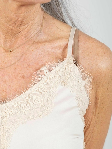 Coster Copenhagen - Top ' ROSIE ' en blanco