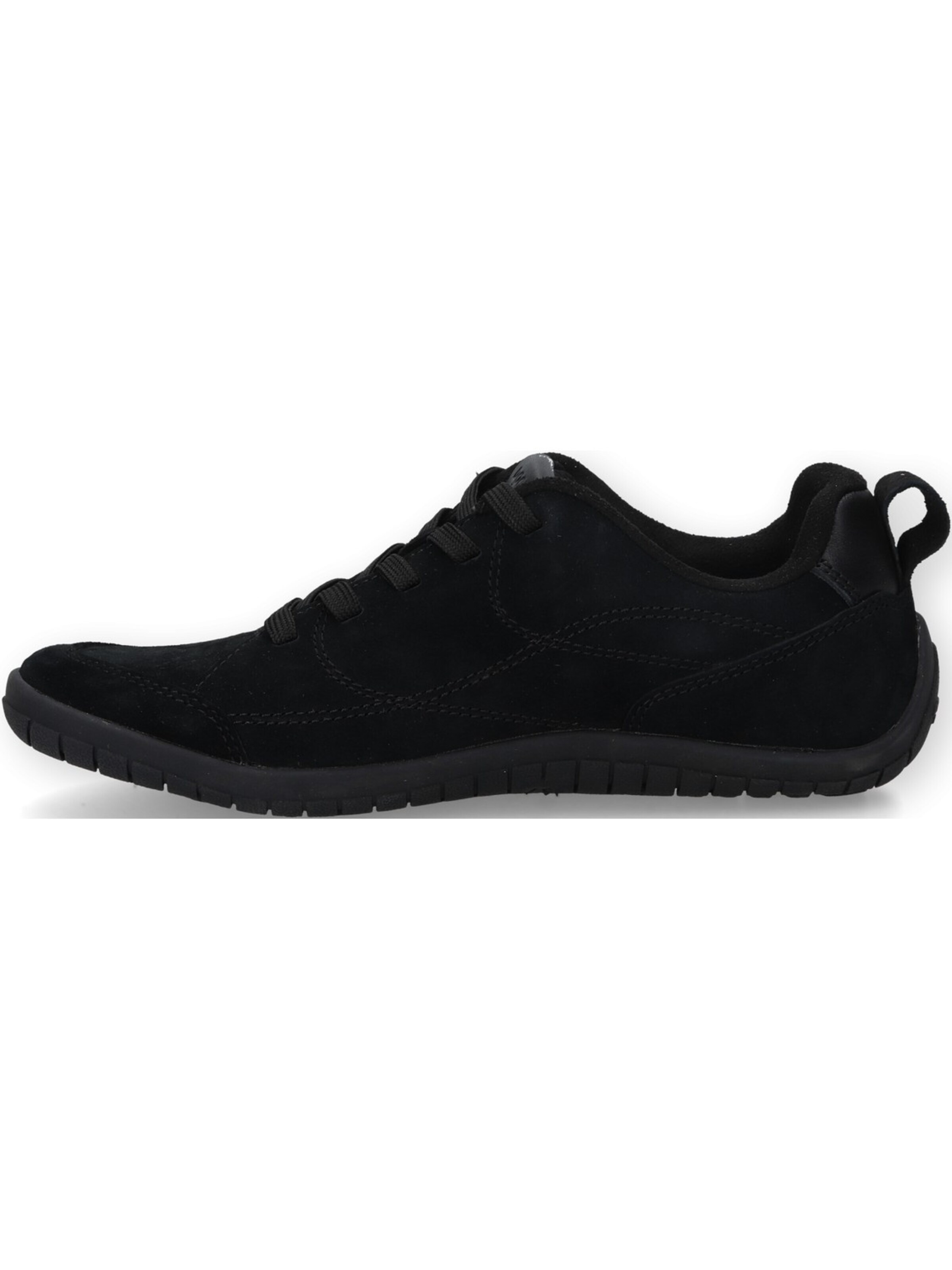 Dockers Sneakers 'Dockers Dockers Damen Sneaker Nubukleder Schwarz' in Black: front
