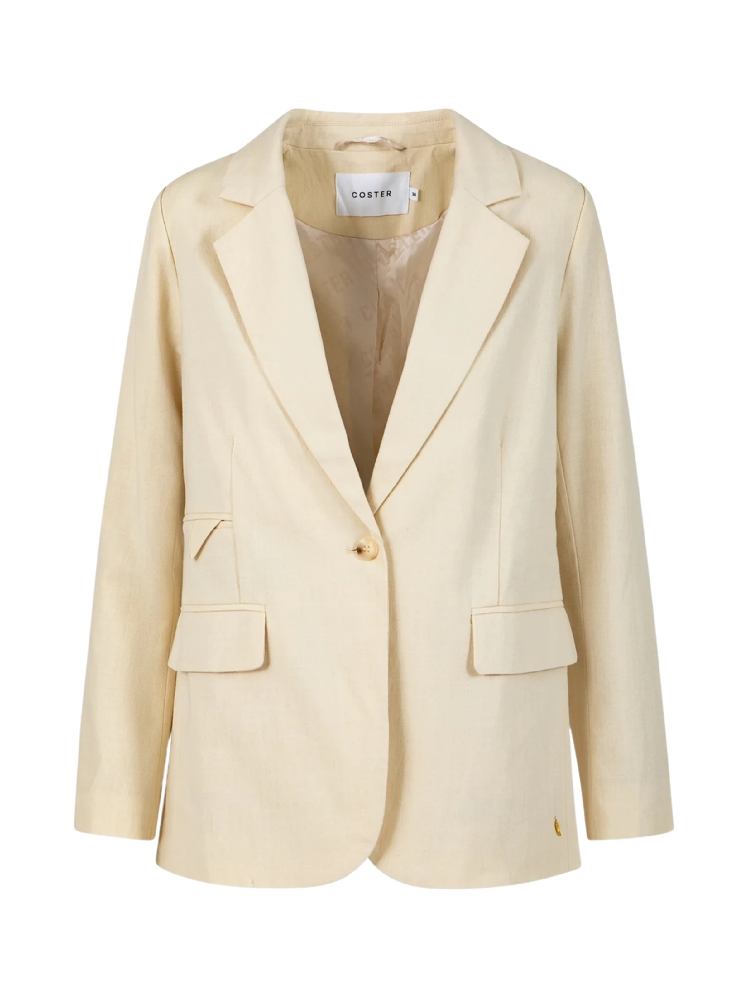Coster Copenhagen Blejzr ' Blazer ' ve velikosti 34 - béžová, Produkt
