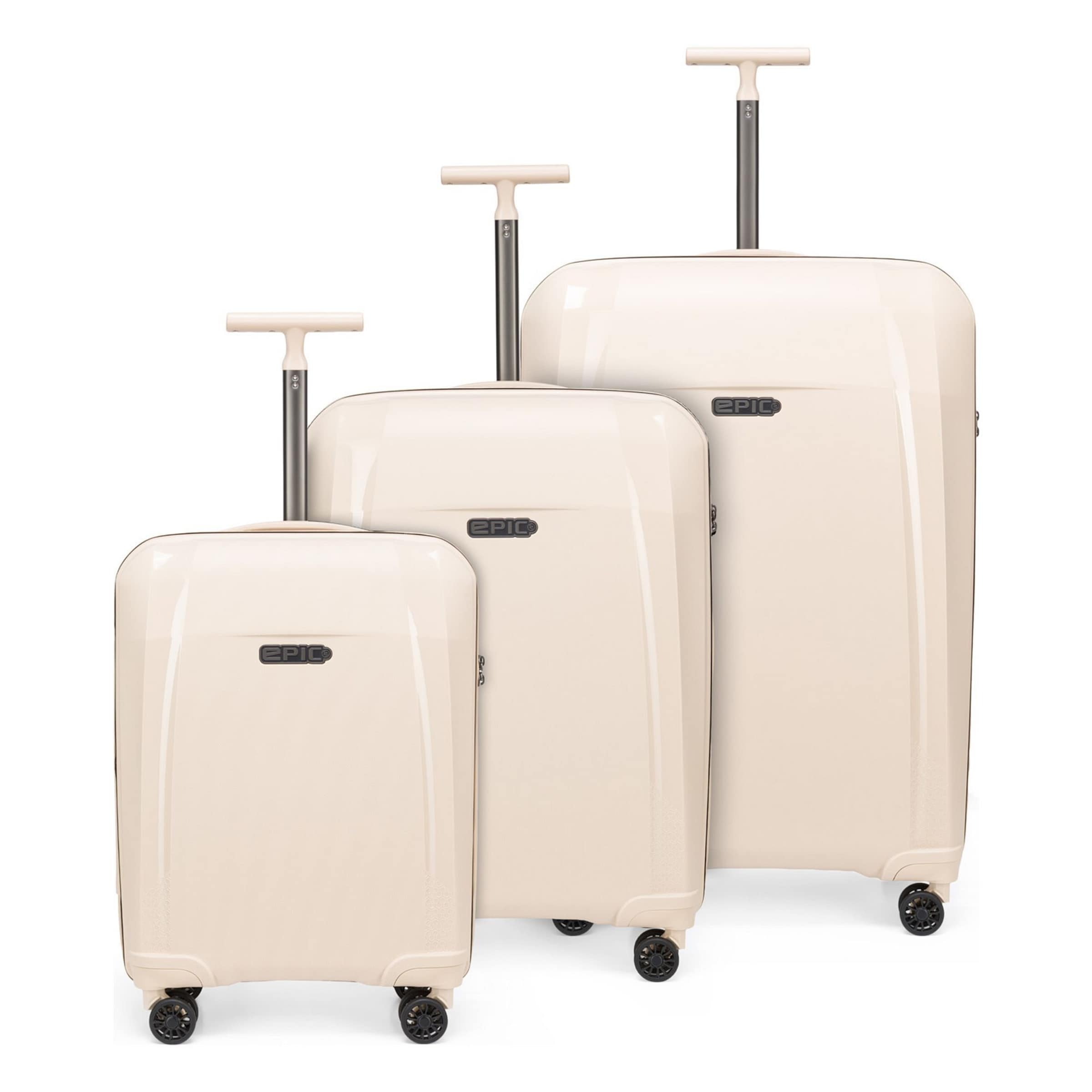Epic Suitcase set 'Phantom' in White: front