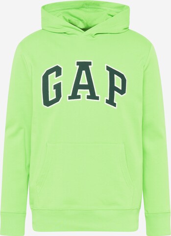 GAP Sweatshirt in Grün: predná strana