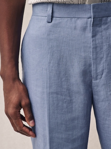 Next Slim fit Trousers with creases in Blue
