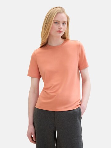 T-shirt TOM TAILOR DENIM en orange