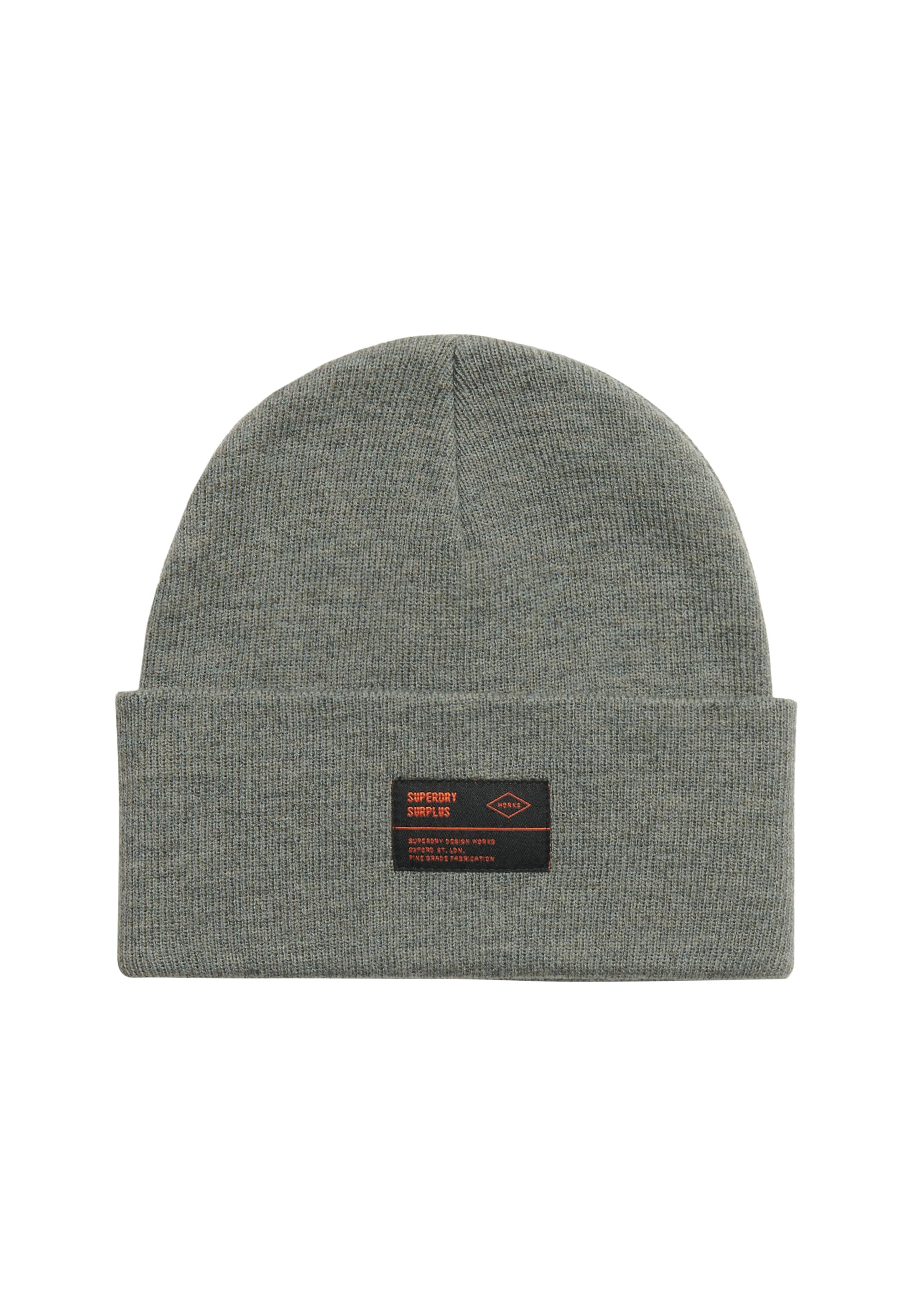 Bonnet 'Surplus' Superdry en gris : devant