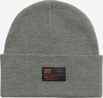 Bonnet 'Surplus' Superdry en gris : devant