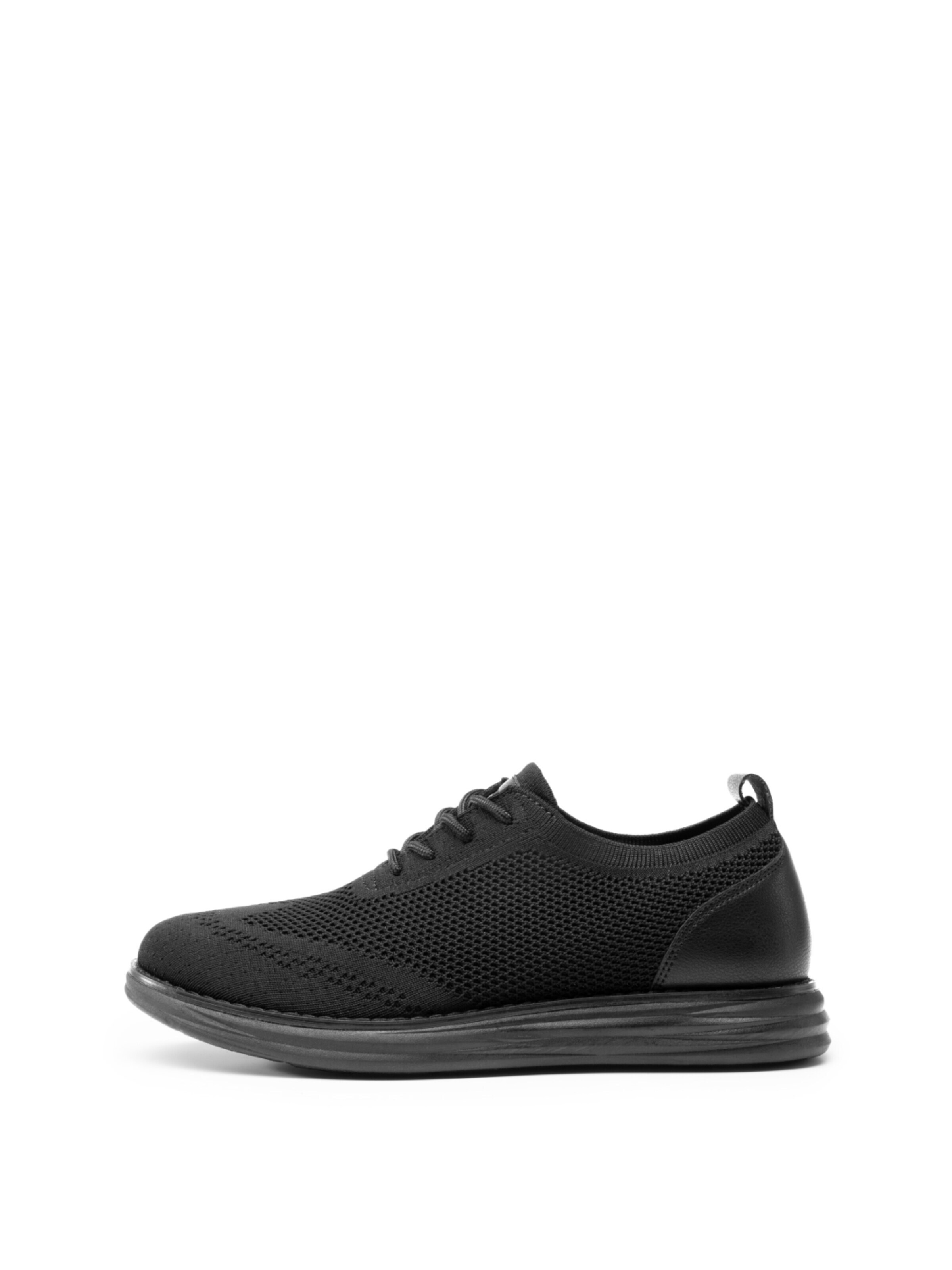 Bruno Marc Slip-Ons in Black
