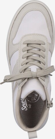 Rieker High-Top Sneakers in White