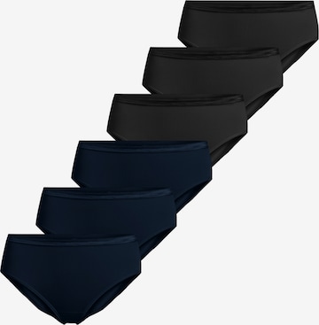 CON-TA Slip 'Modal' in Schwarz: Vorderseite