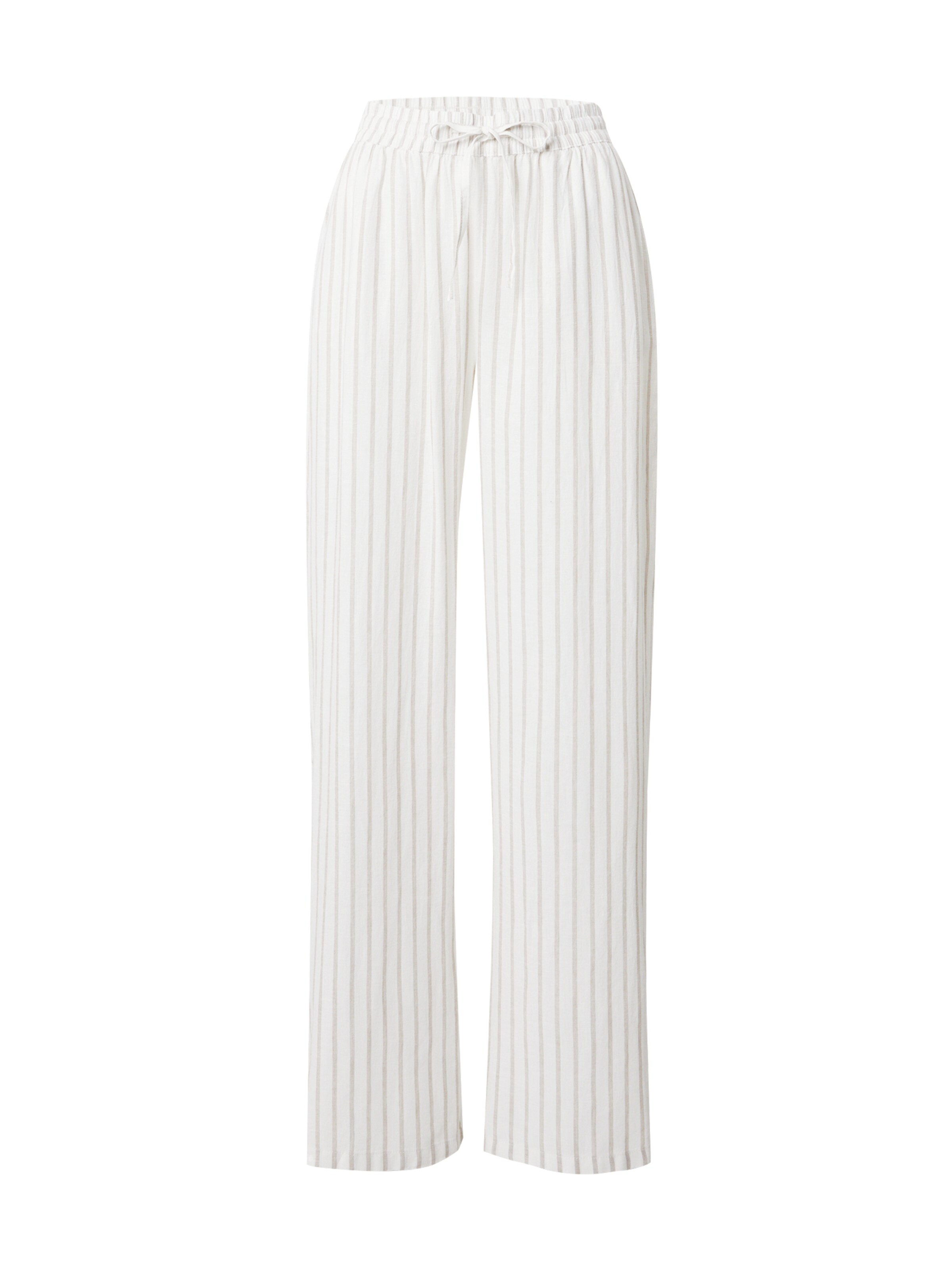 VERO MODA Pants 'LINN' in White: front