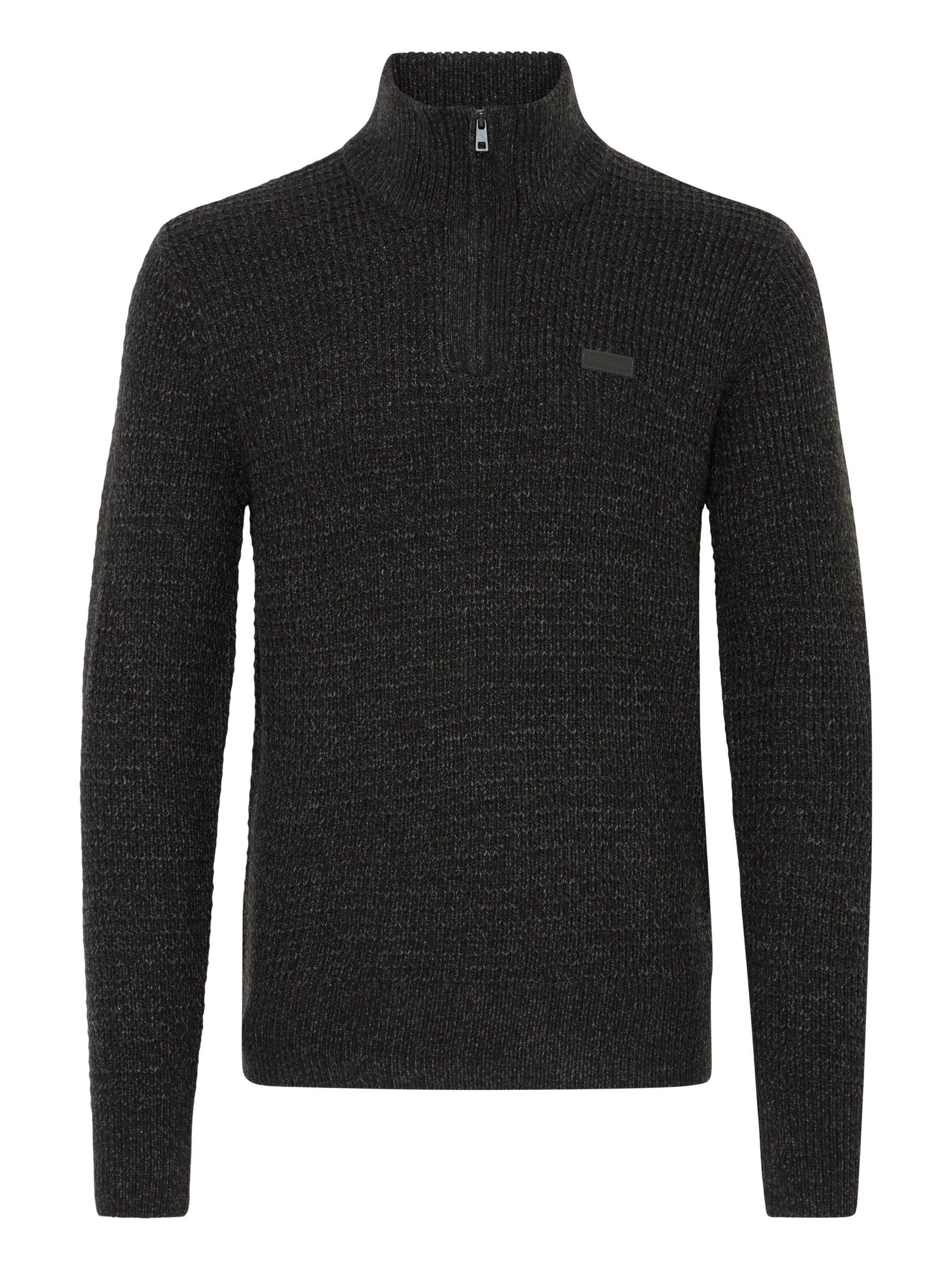 BLEND - Pullover ' BHMPatti ' em cinzento: frente