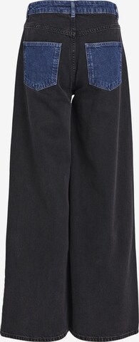 OBJECT Wide Leg Jeans in Schwarz