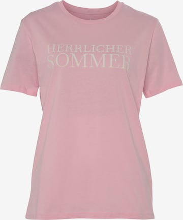 Herrlicher T-Shirt in Pink: predná strana