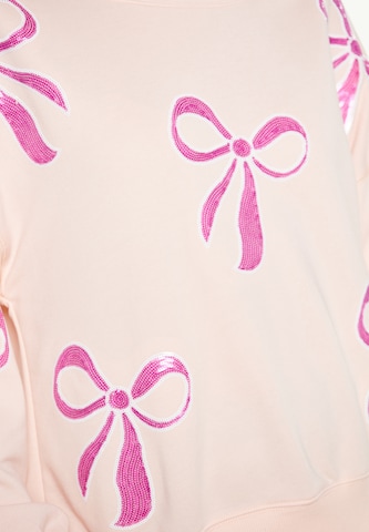 SANIKA Sweatshirt 'Fashion Look' in Pink