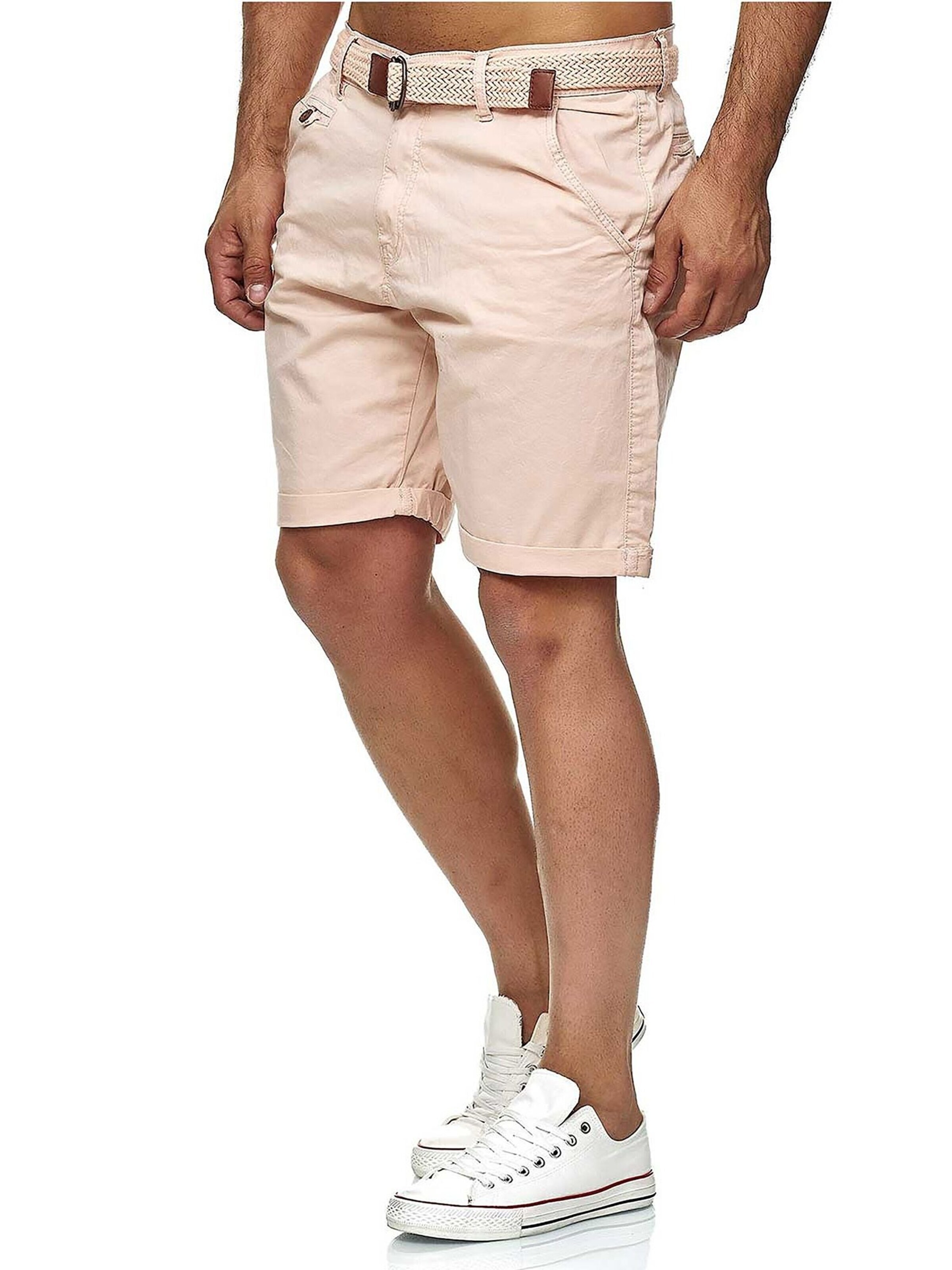 INDICODE Regular Pants 'Indicode Conor' in Pink