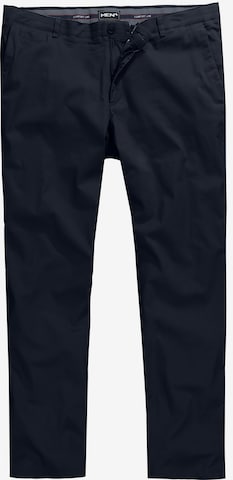 Men Plus Regular Chino Pants in Black: front