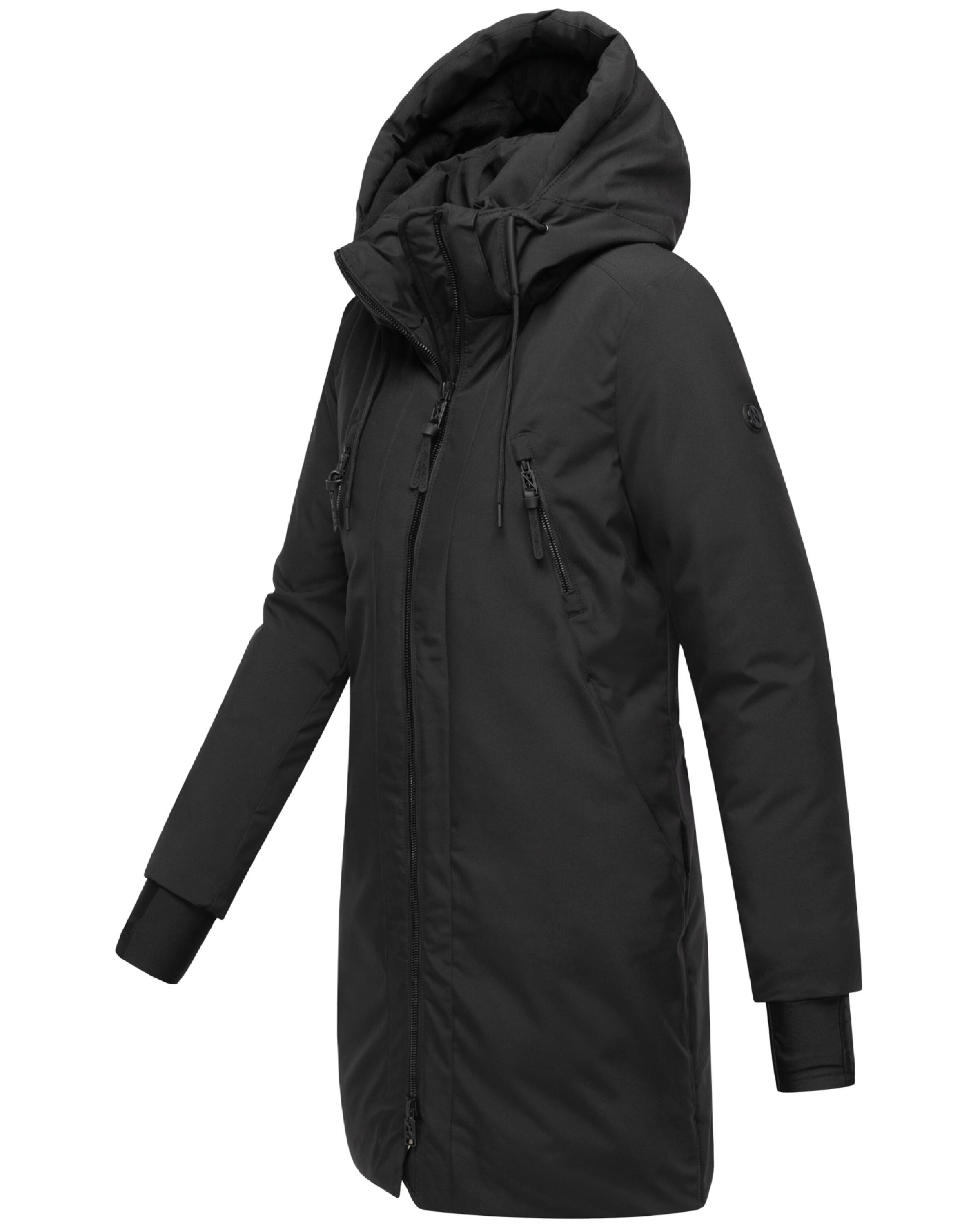 NAVAHOO Зимнее пальто 'Zart 14' в Черный