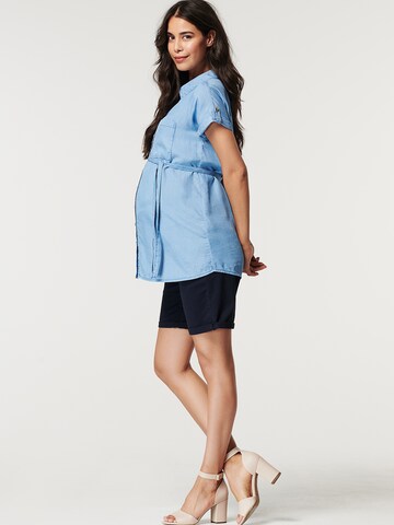 Esprit Maternity Normální Kalhoty – modrá