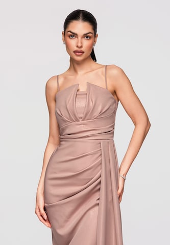 Robe de soirée 'Zulma' Ombre en beige