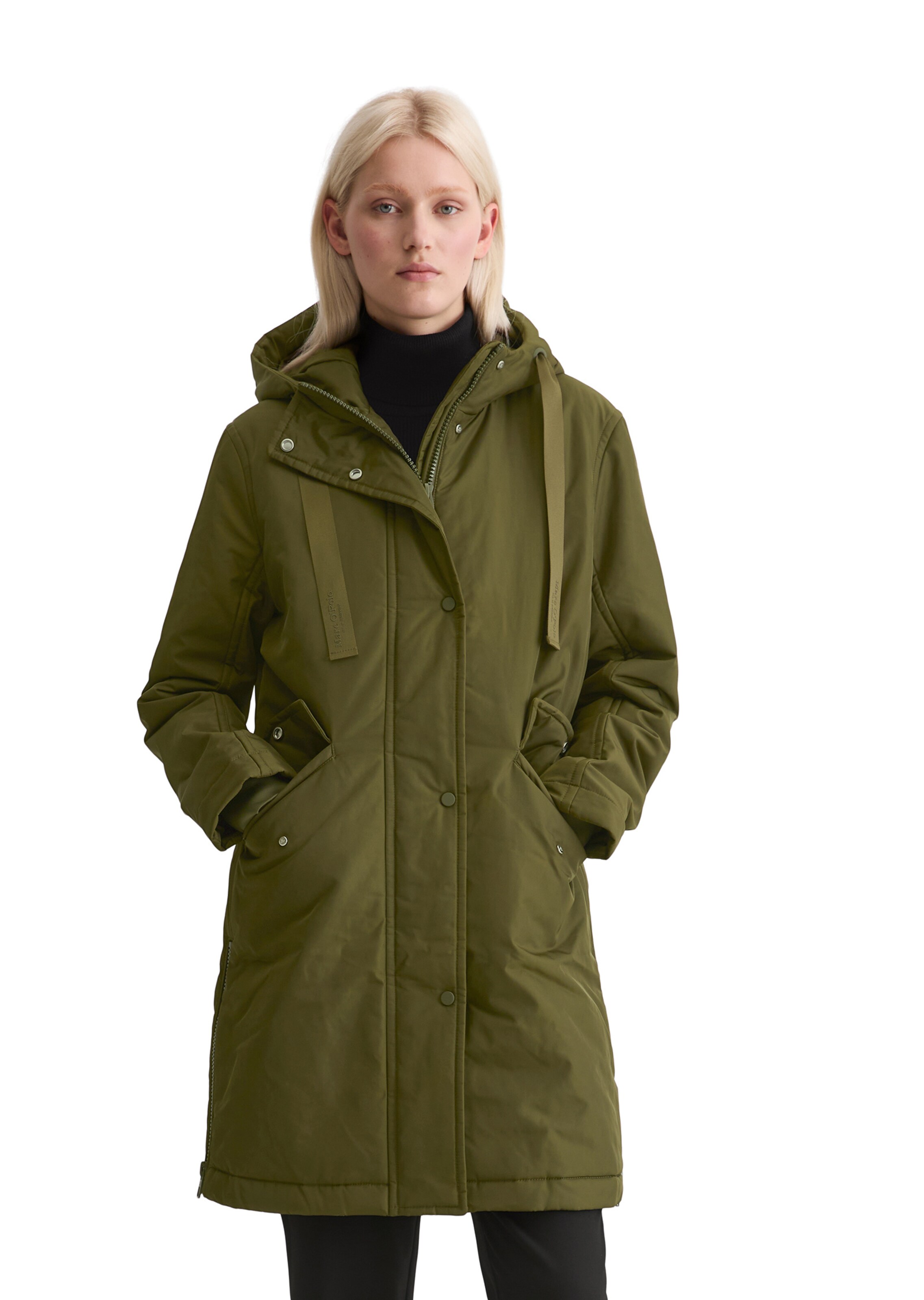 Marc O'Polo - Casaco meia-estação em verde: frente