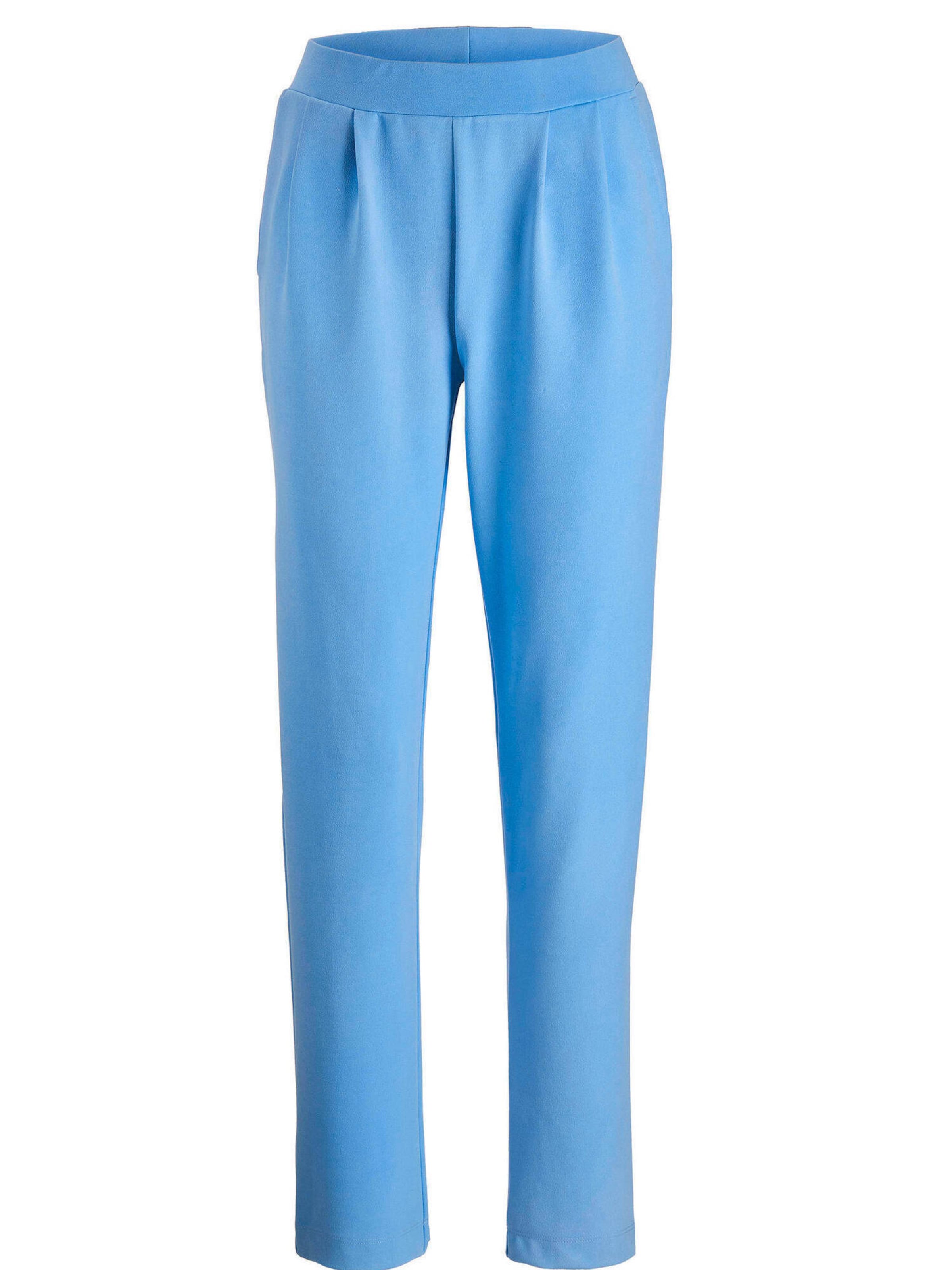 Goldner Regular Broek 'Sara' in Blauw: voorkant