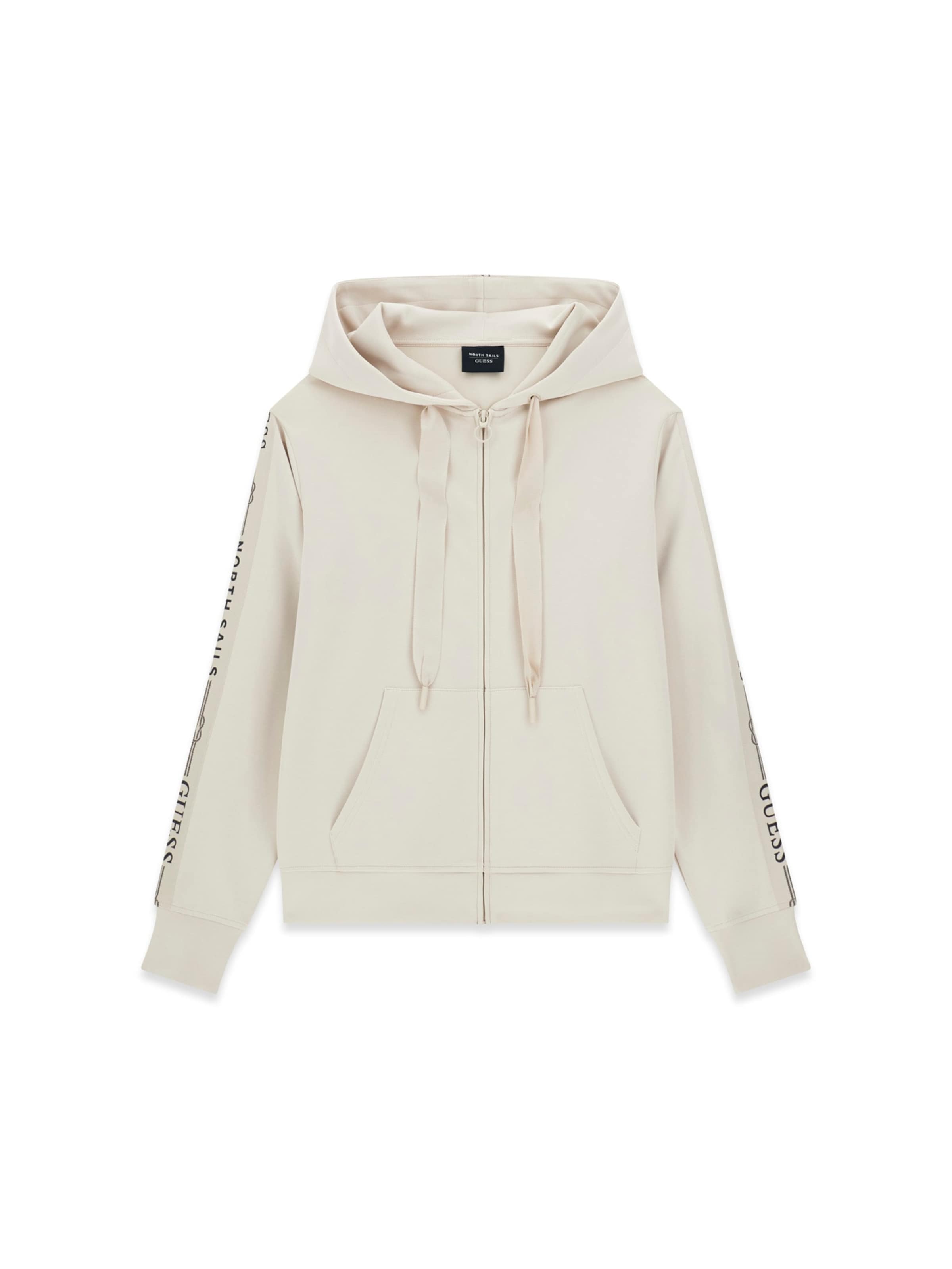 Giacca di felpa di GUESS in grigio: frontale