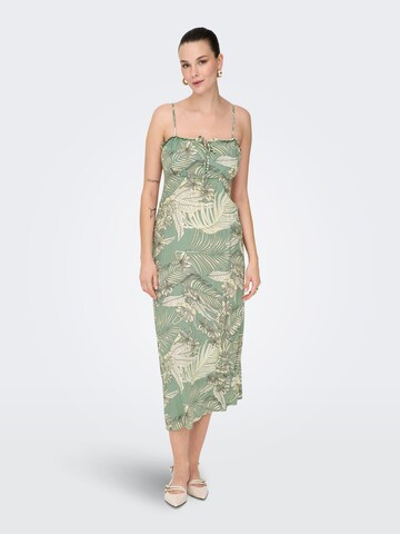 Robe ONLY en vert : devant