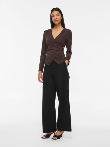 VILA Shirt 'VIAnni' in Braun