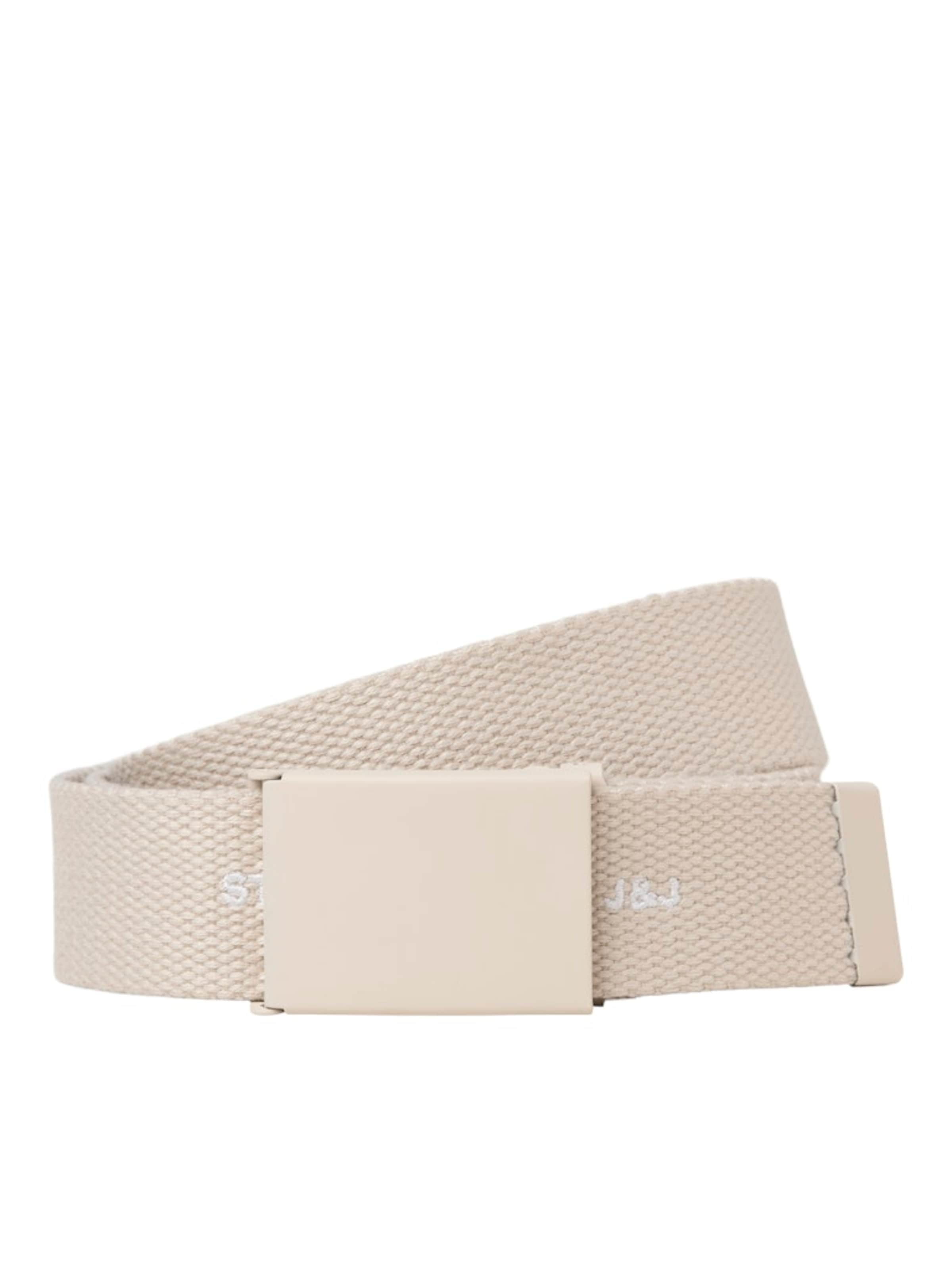 Ceinture 'JACHIMEJI' JACK & JONES en beige : devant