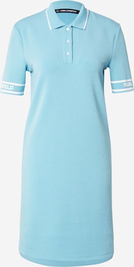 Palaidinės tipo suknelė iš Karl Lagerfeld, spalva – turkio spalva / balta, Prekių apžvalga