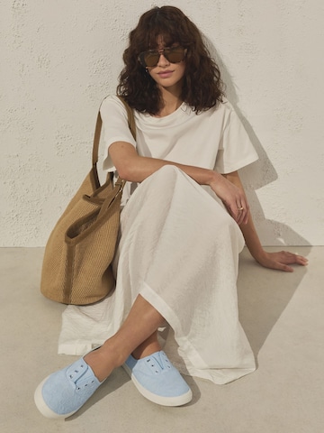 Next Slip-on in Blauw