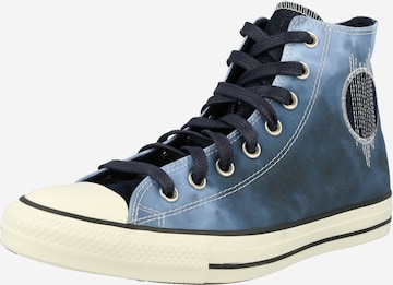 CONVERSE - Sapatilhas altas em azul: frente